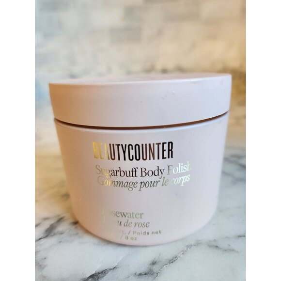 Beautycounter Rosewater Sugarbuff Body Polish & Luminous Hydration Oil Gift Set - Picture 3 of 6